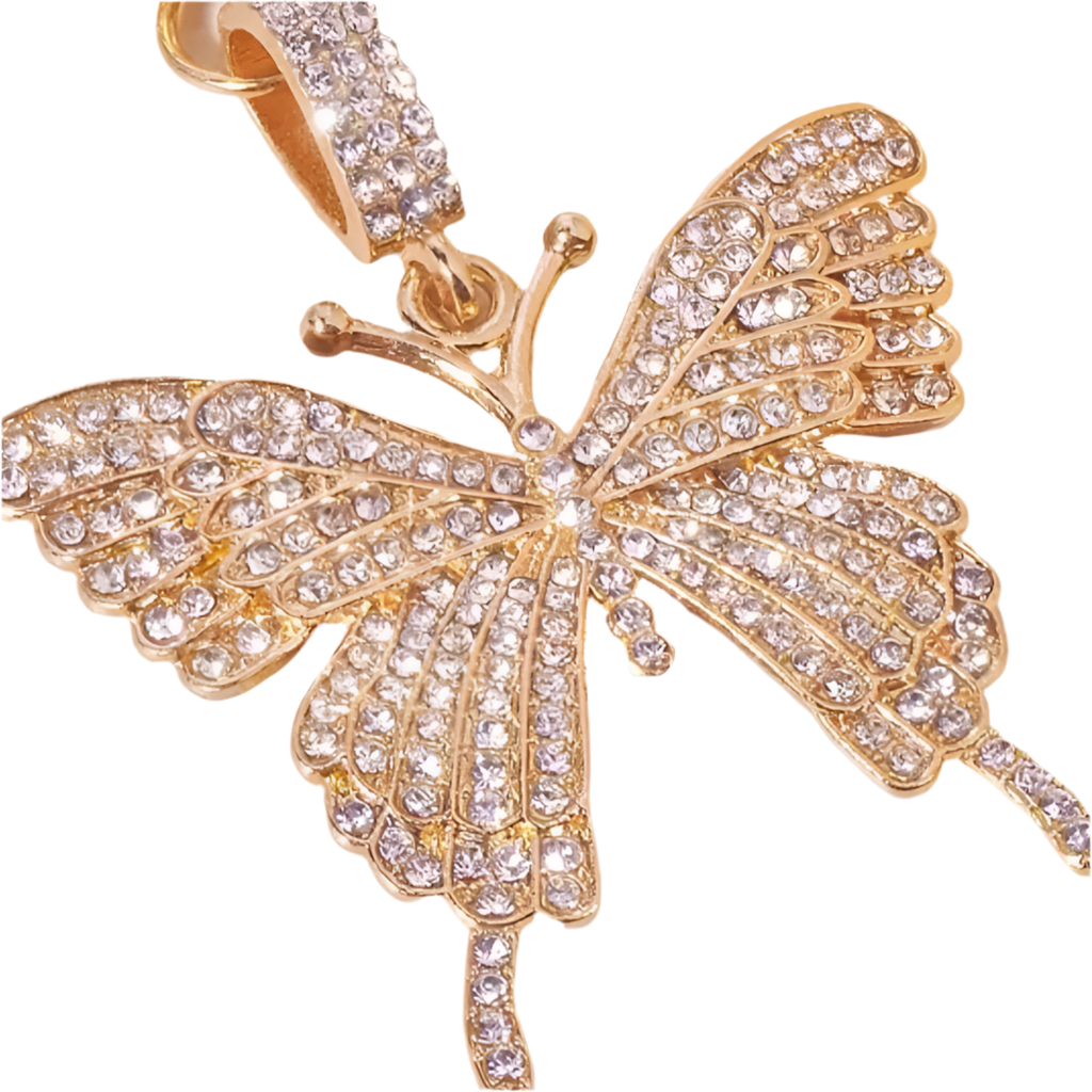 Butterfly Keychain Purse Charm