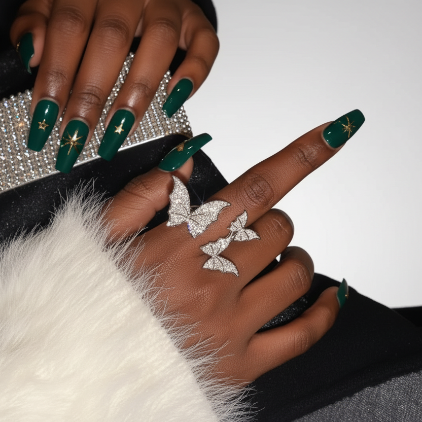 Butterfly Cuff All-Fit Ring