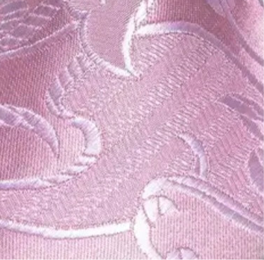 Pink Floral Necktie Set