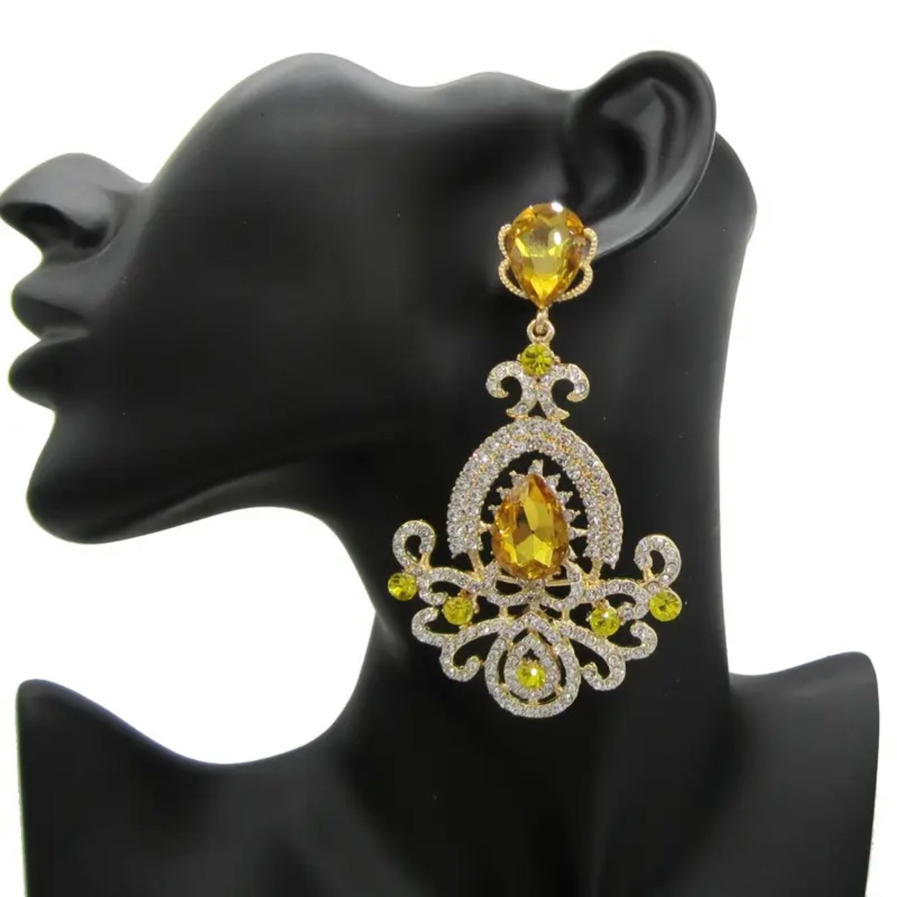 Exaggerated Chandelier Earrings