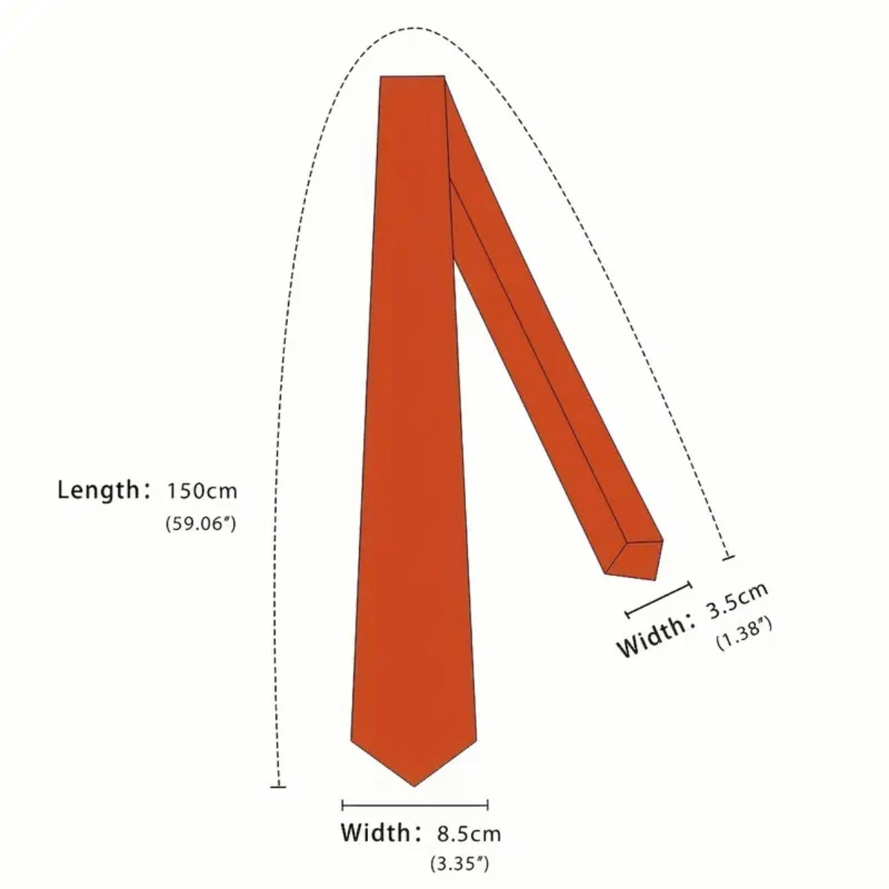 Pink Black White Necktie Set