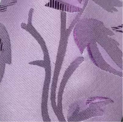 Purple Shimmer Floral Necktie Set