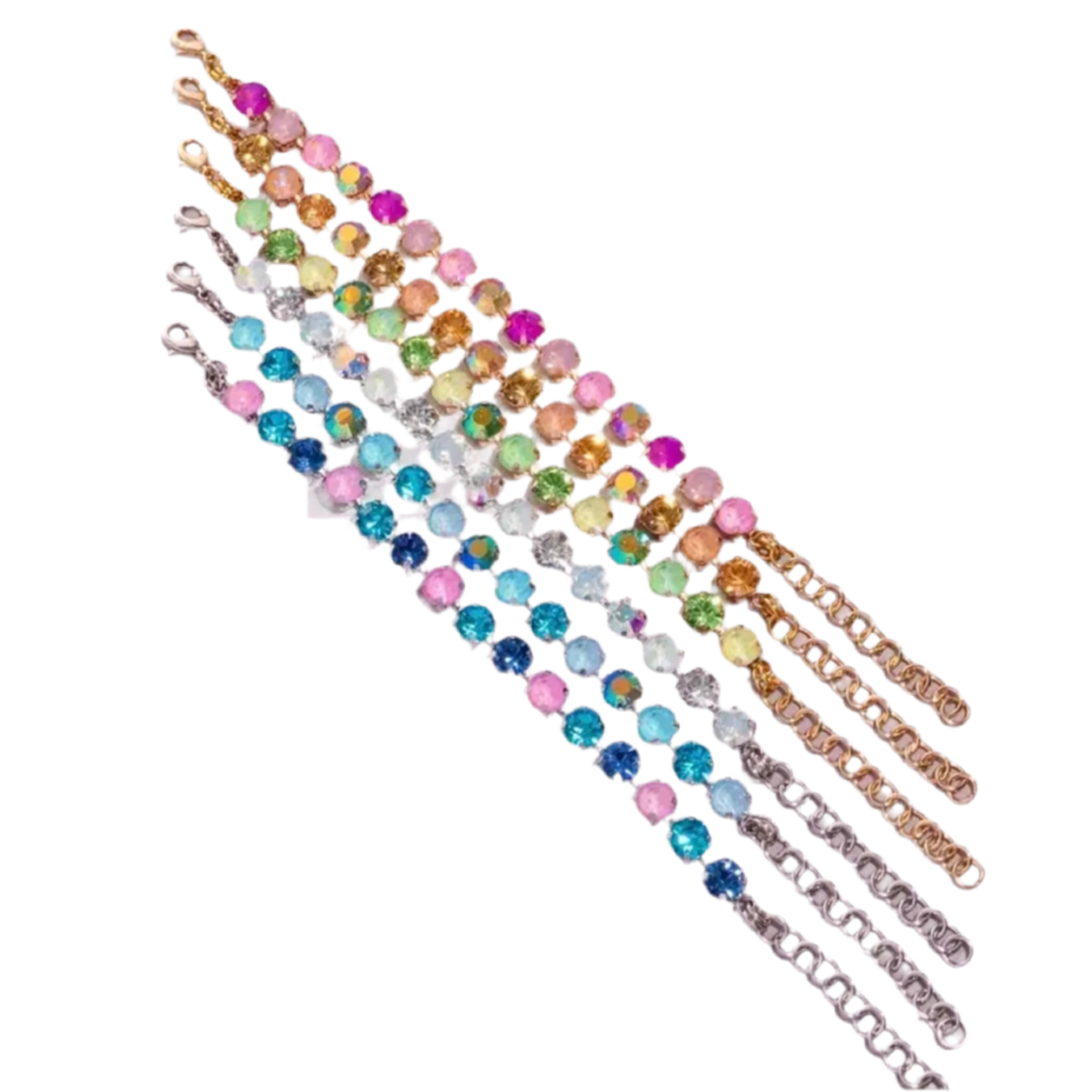 Iced & Shiny Bracelet Oranges