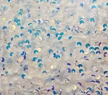 Iridescent Sequin Handbag