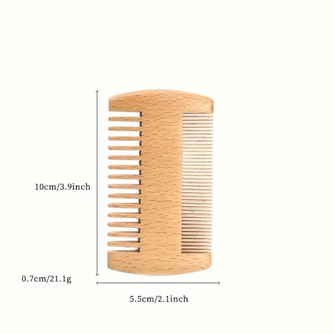 Wooden Beard Comb