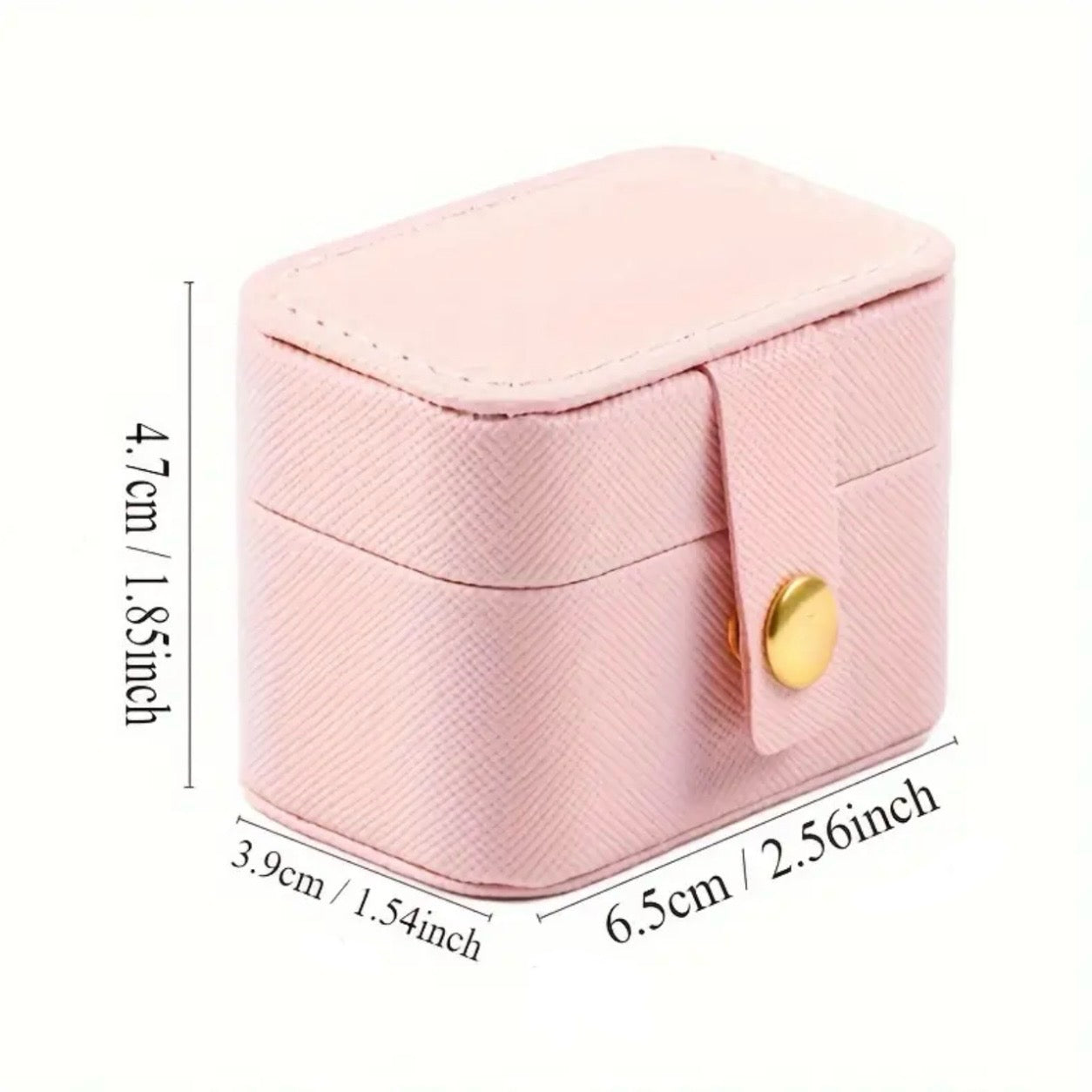 Jewelry Mini Storage Case Black