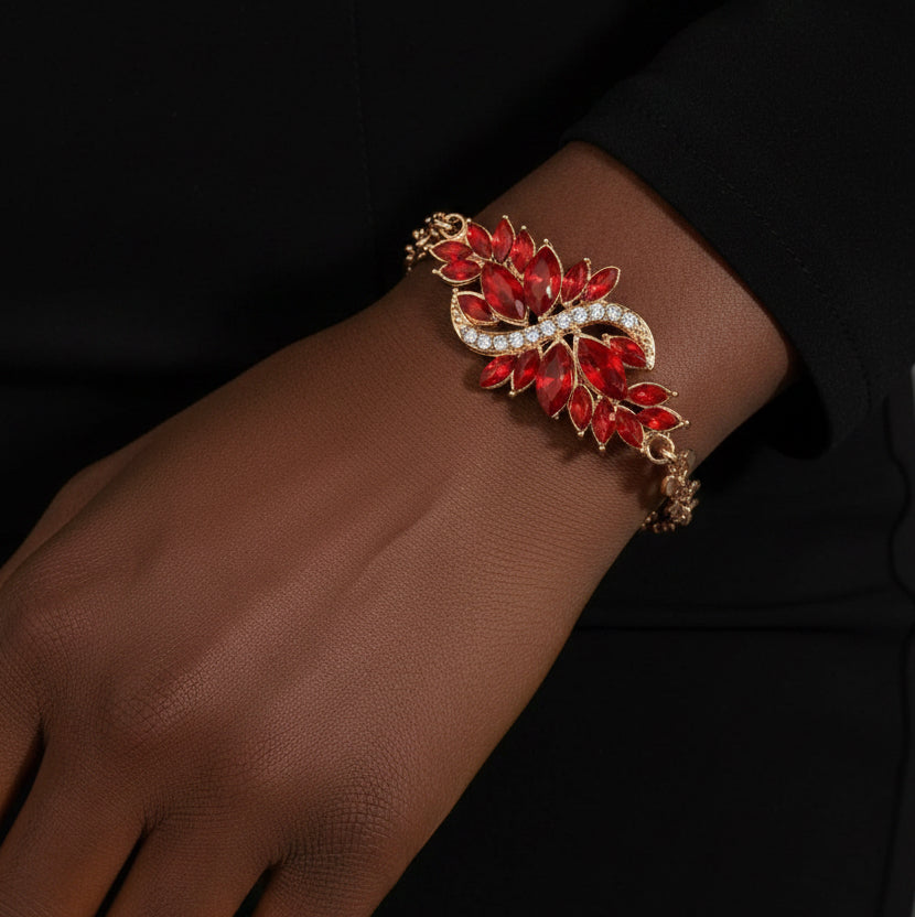 Colorful Rhinestone Bracelet Multiple Options