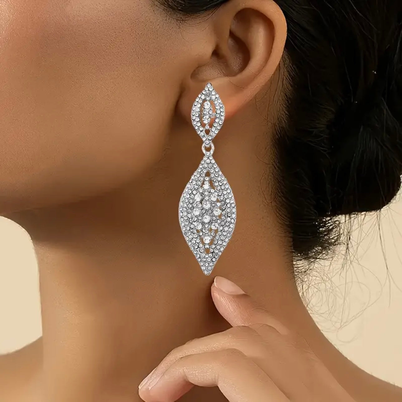 Exaggerated Waterdrop Earrings