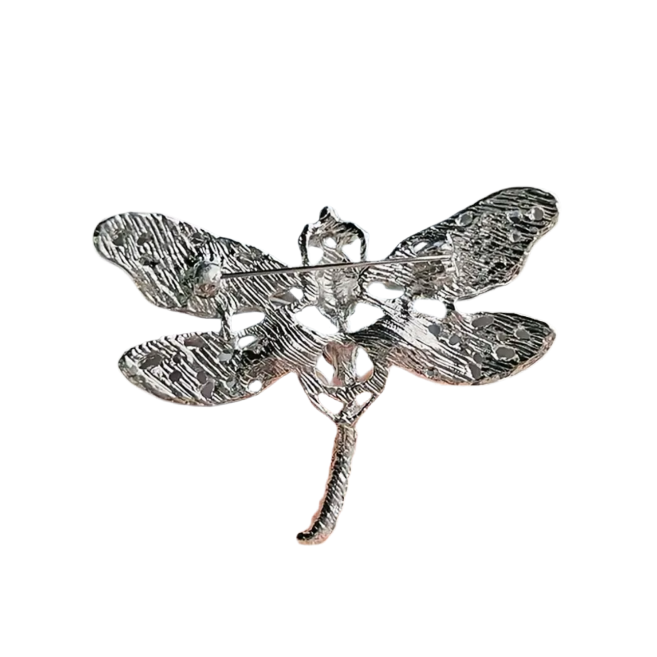 Blue Dragonfly Brooch Pin