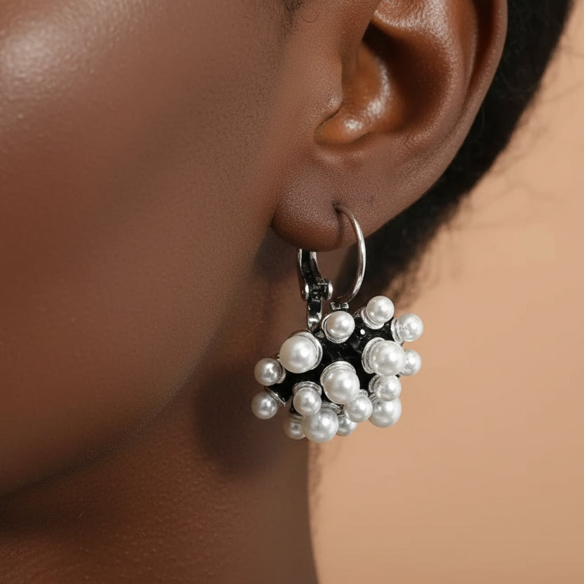 Pearl Fireworks Earrings