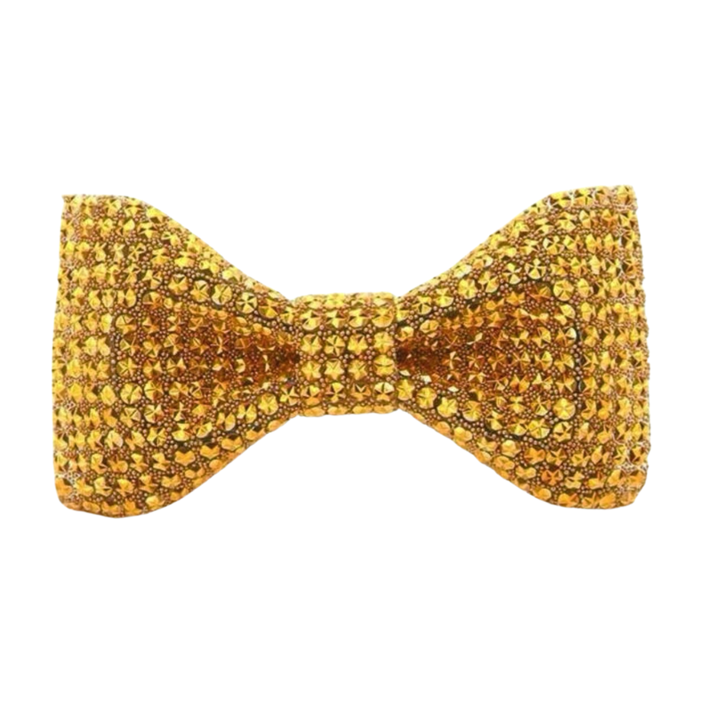 Gold Beaded Bowtie