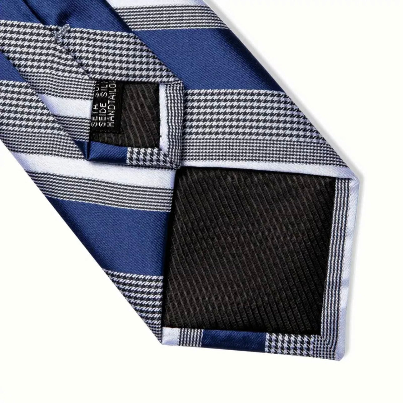 Blue Royal Stripe Necktie Set