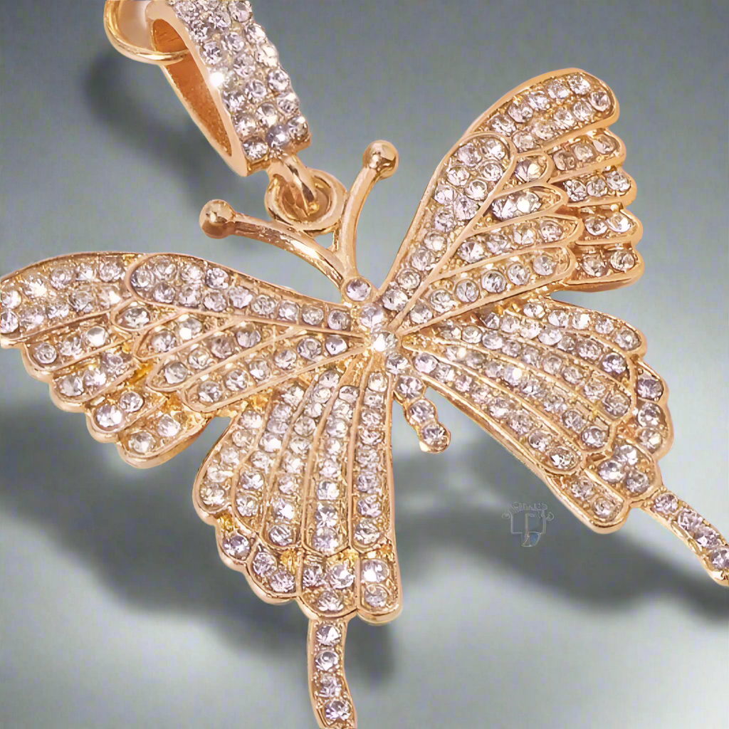 Butterfly Keychain Purse Charm