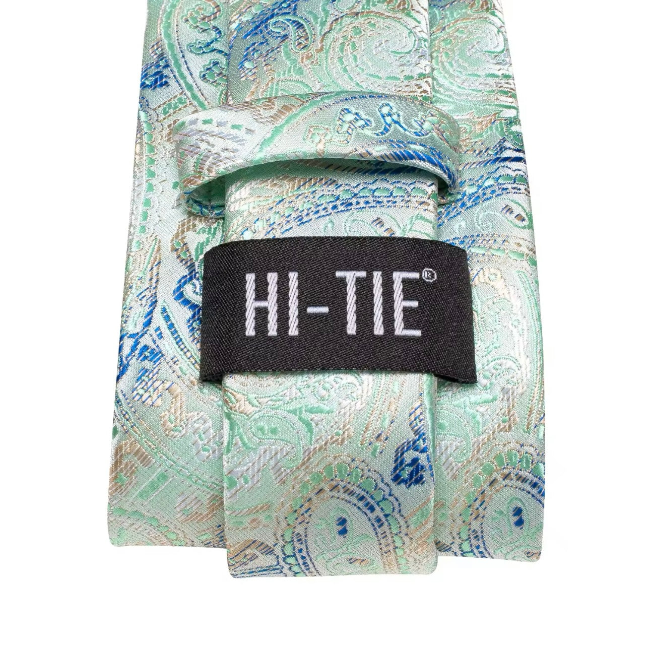 Green Mint Blue Necktie Set