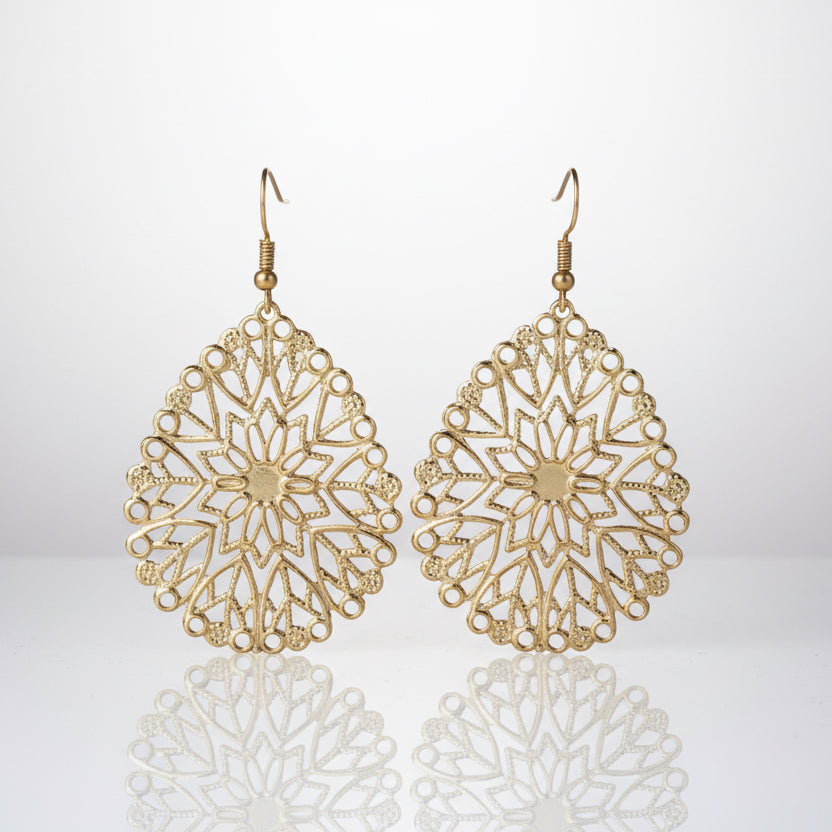 Filigree Silver Earrings