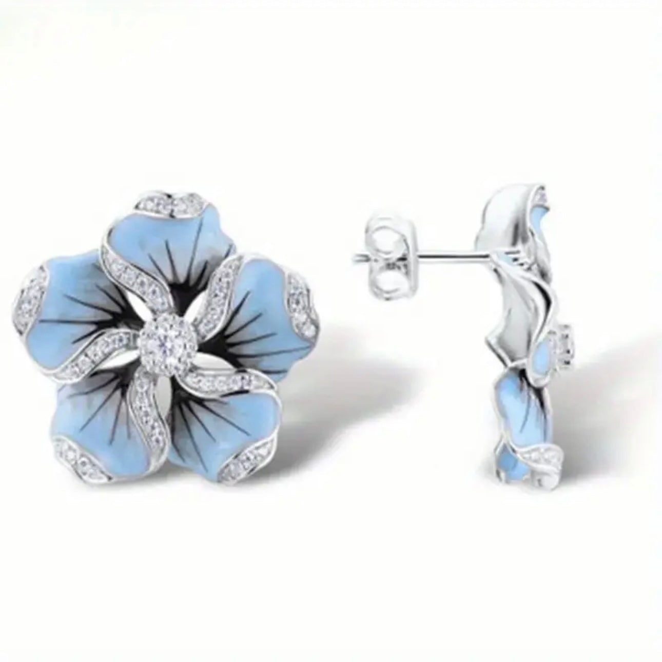 Floral Stud Earrings