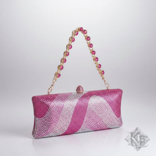 Wavy Clutch Evening Bag