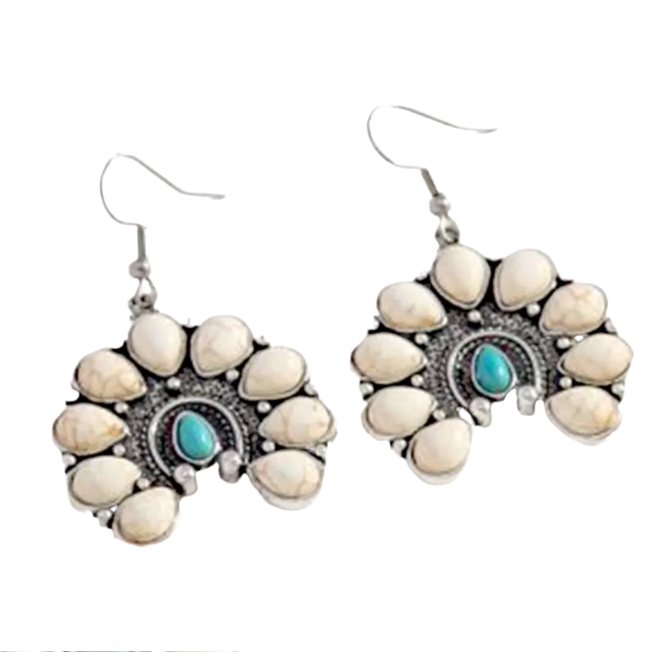 Turquoise Squash Blossum Set