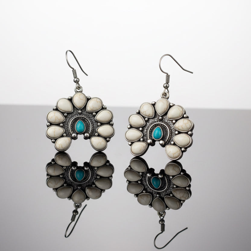 Squash Blossum Turquoise Set