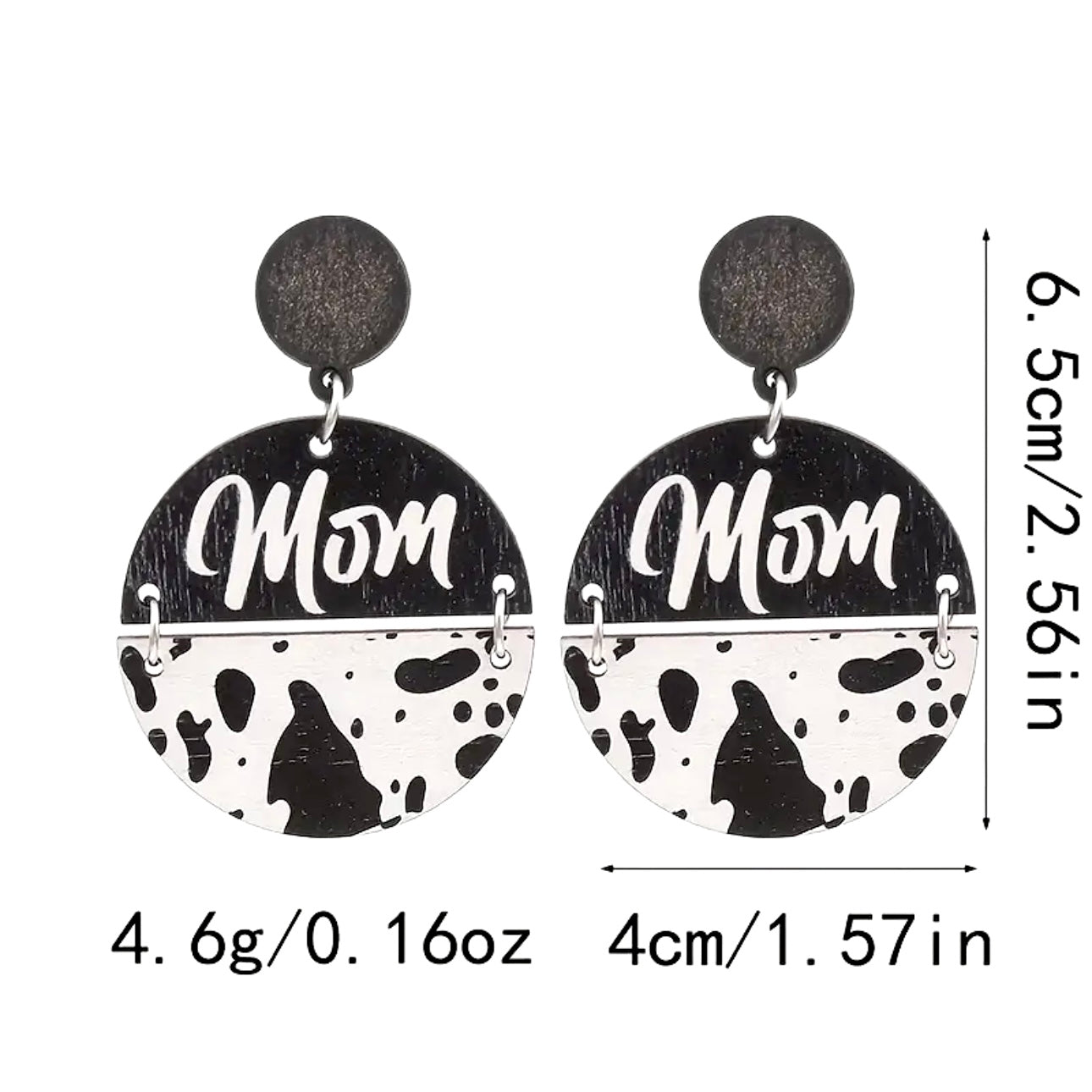Mama Wood Earrings
