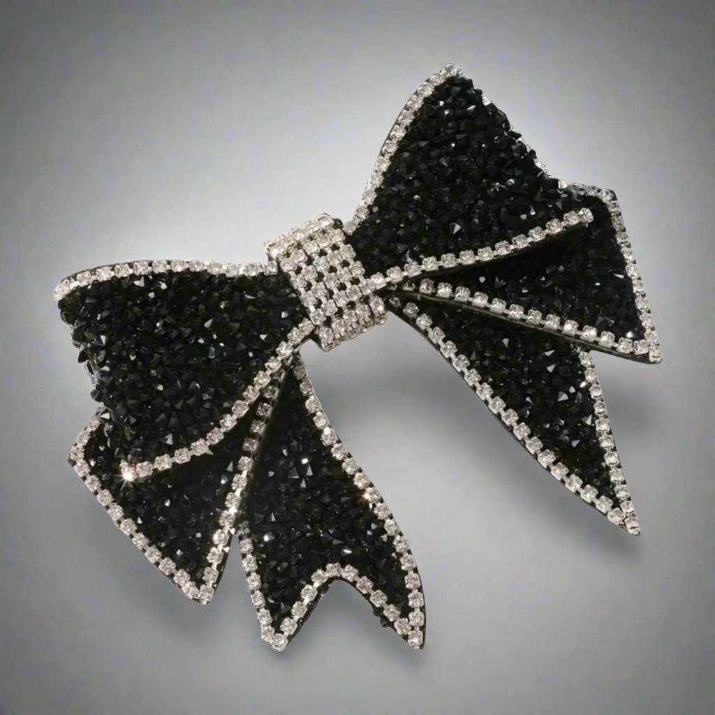 Sparkling Bowtie Brooch