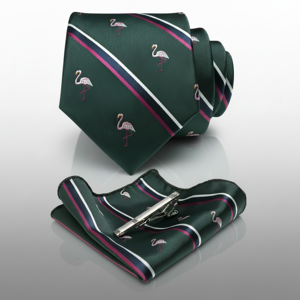Flamingo Necktie Sets