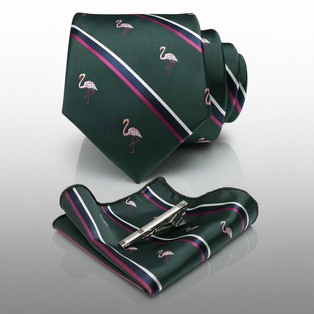 Flamingo Necktie Sets