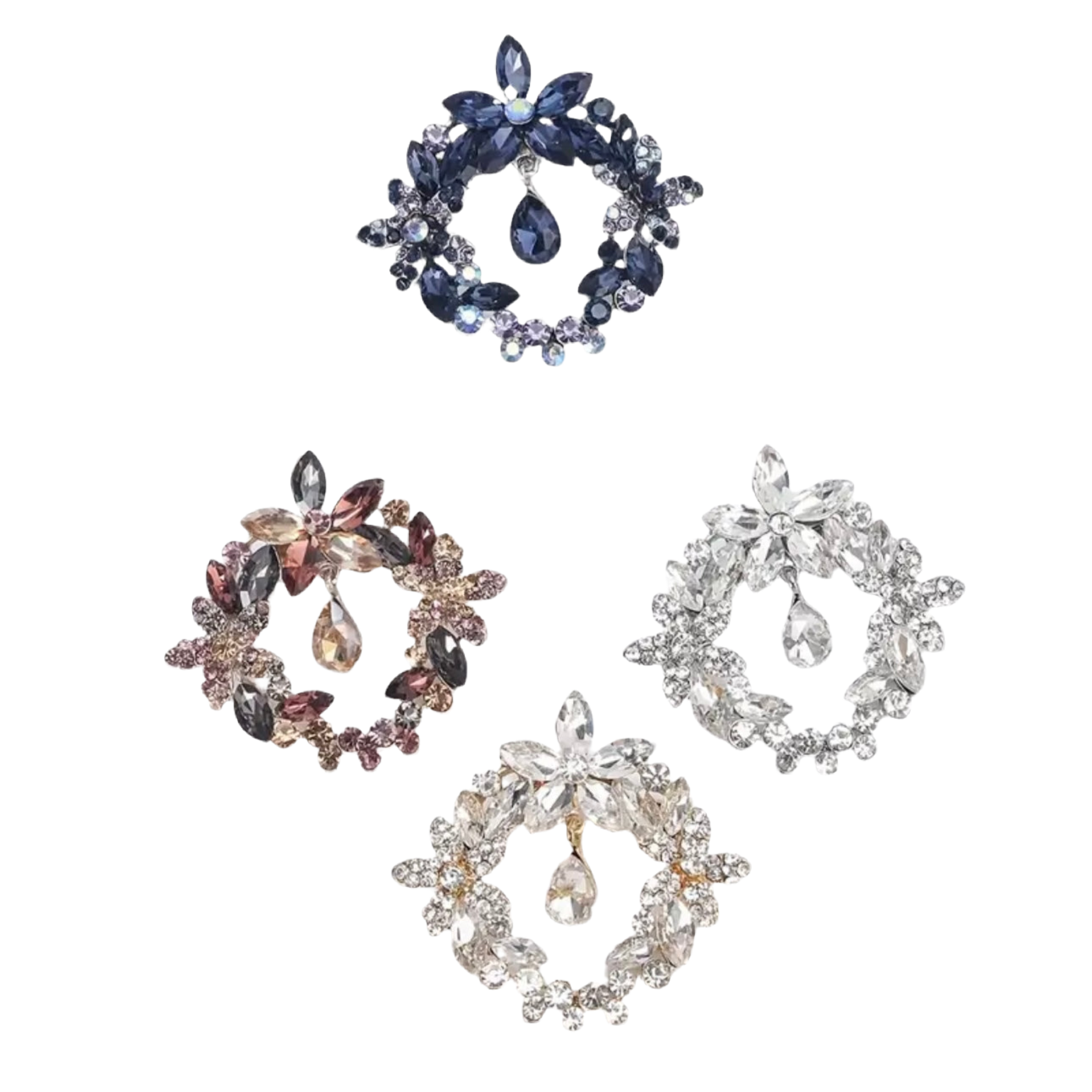 Wreath Brooch Pin
