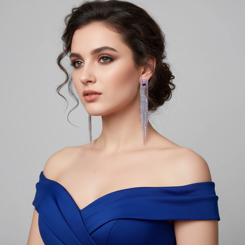 Colorful Tassel Earrings