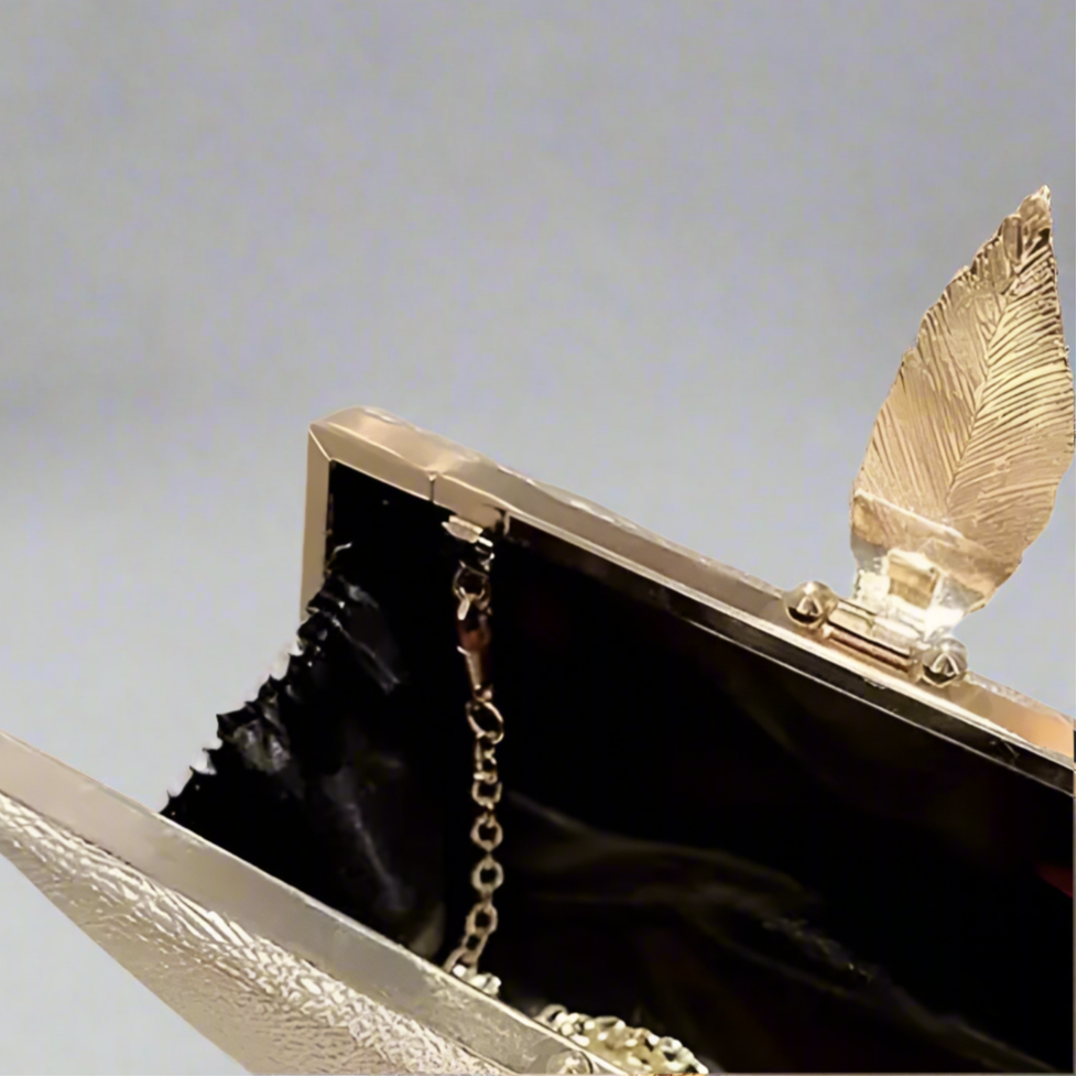 Gold Clutch Evening Bag