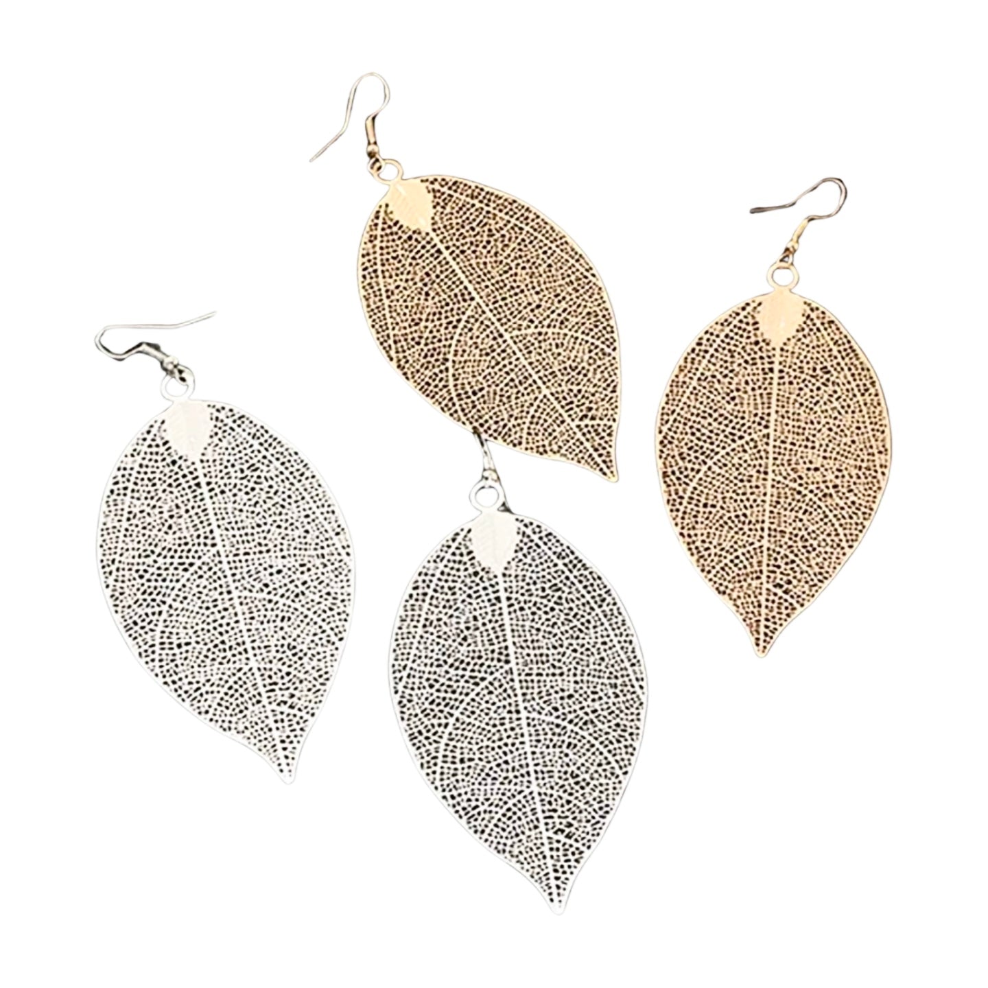 Leaf Silver Earrings