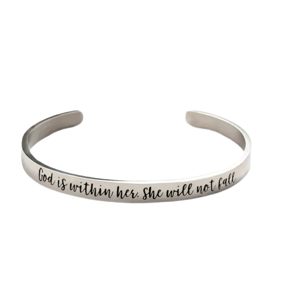 Within Her Psalm 46:5 Cuff Bracelet