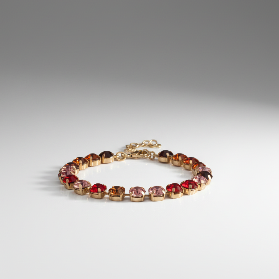 Multicolor Reds Bracelet