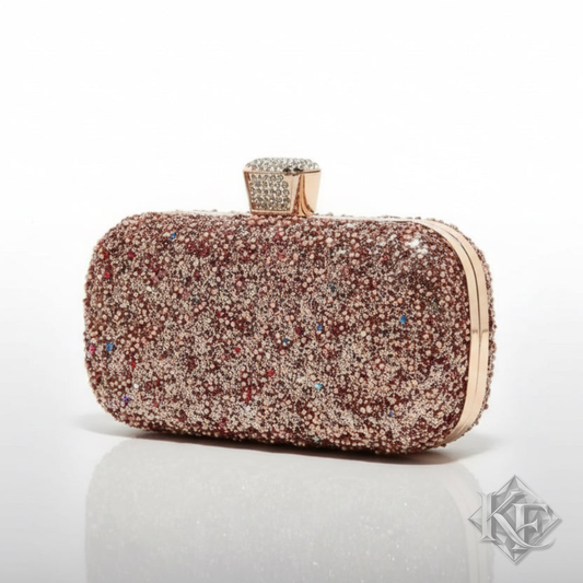 Multicolor Rhinestone Evening Bag