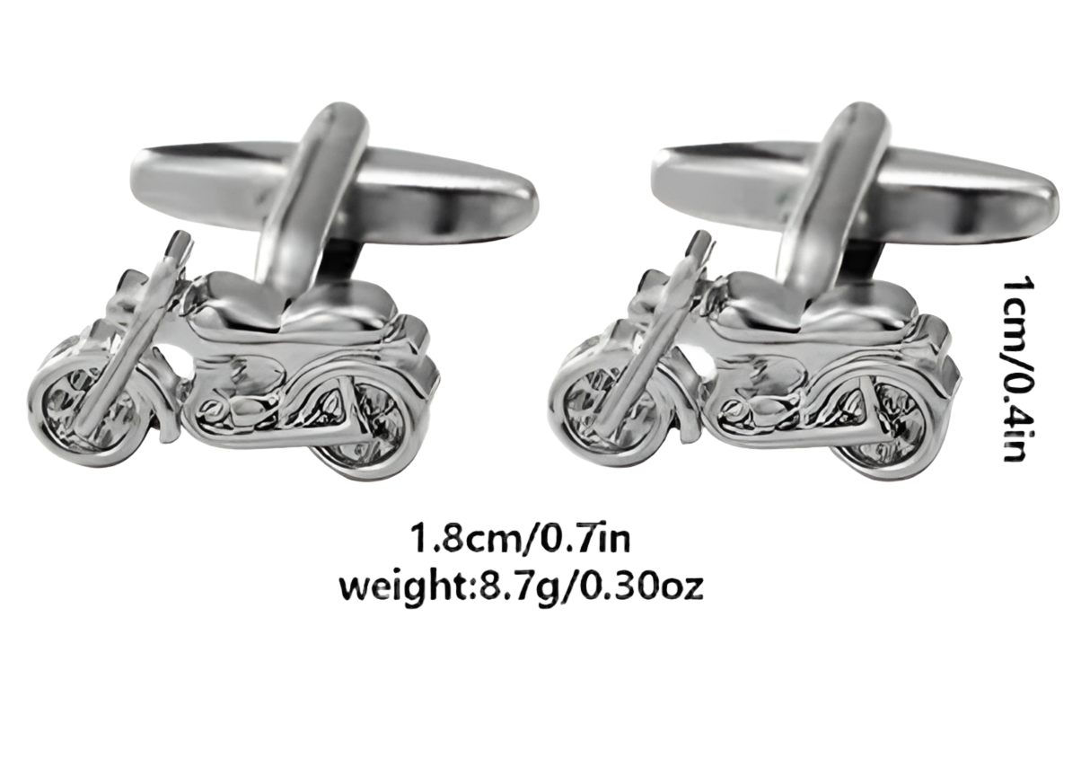 Motorcycle Cufflinks