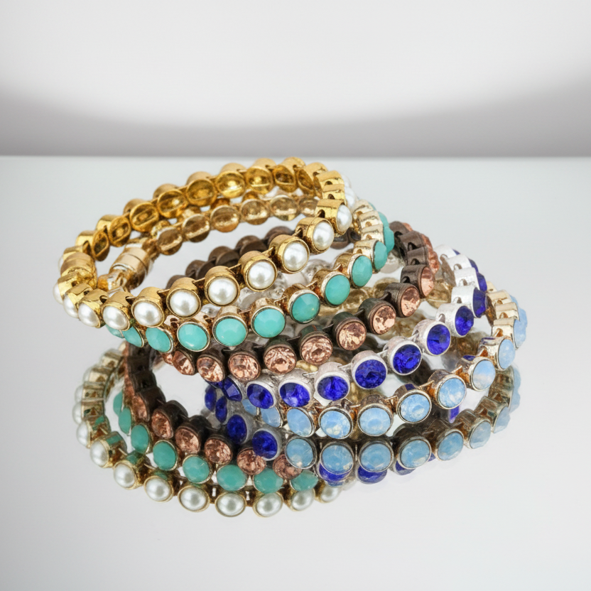 Blue Sky Magnetic Clasp Bracelet