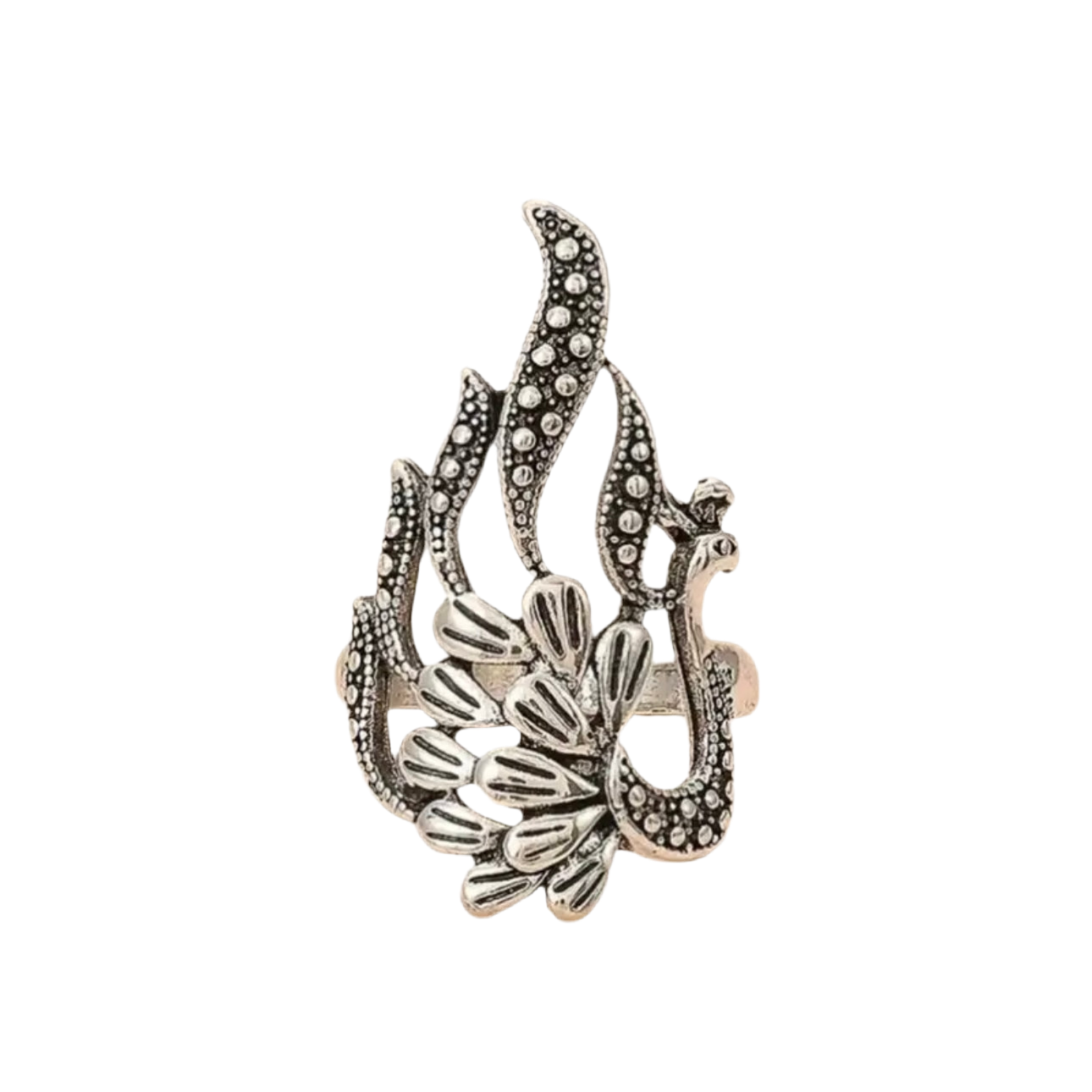 Peacock All-Fit Ring