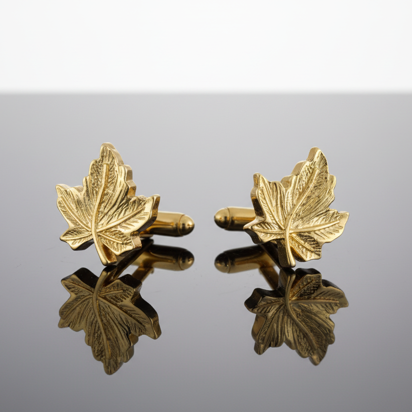 Maple Leaf Cufflinks