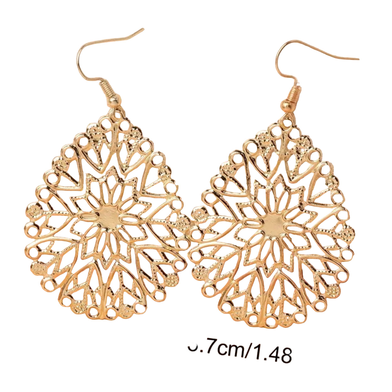 Filigree Silver Earrings