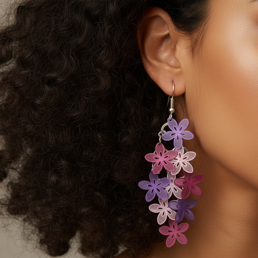 Dancing Flowers Earrings