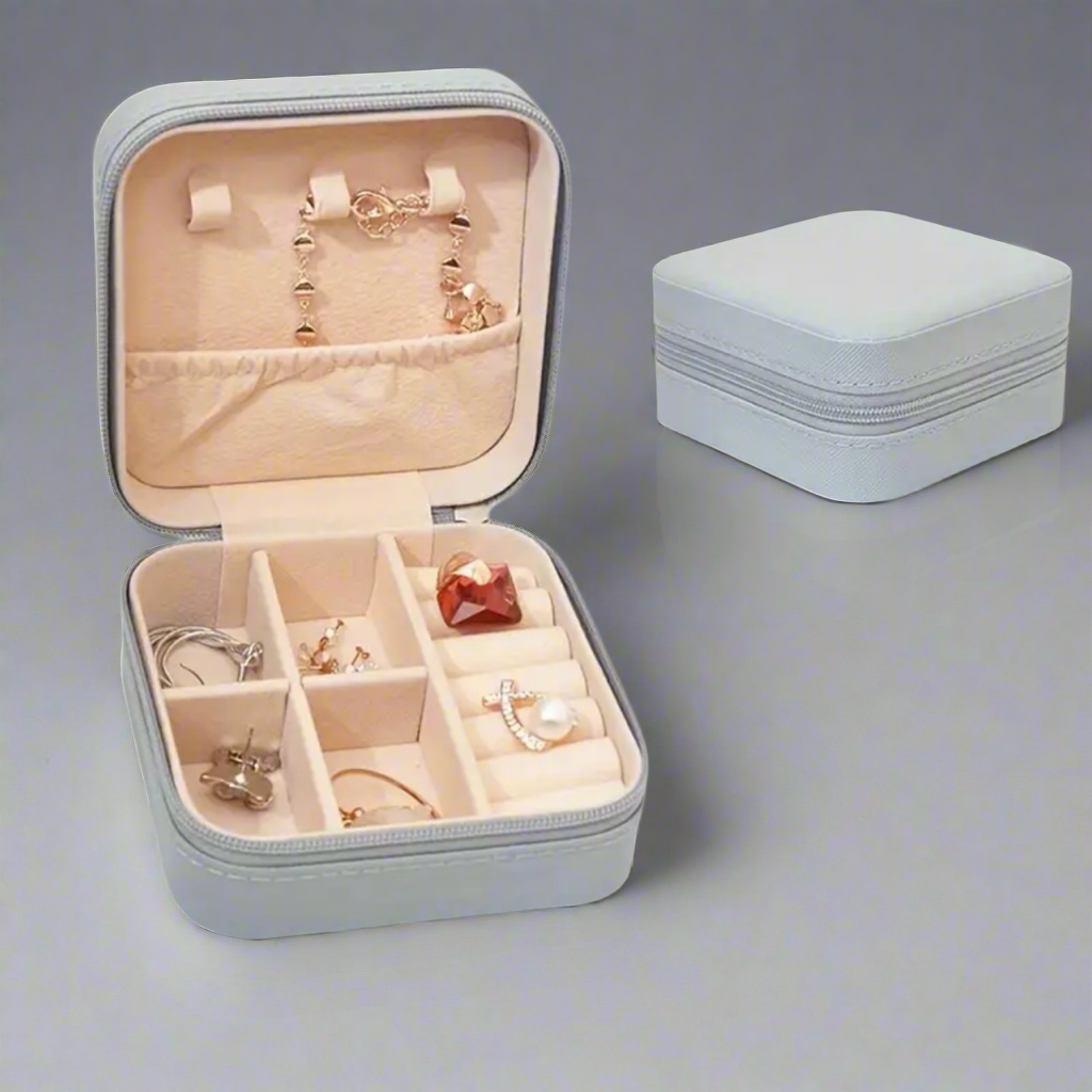 Jewelry Storage Case Grey