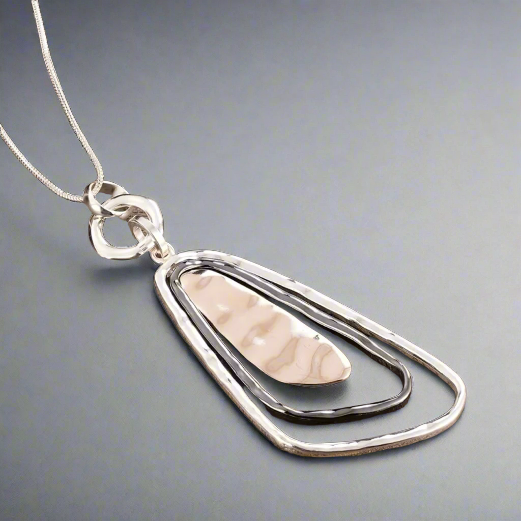 Boho Geometric Pendant Necklace