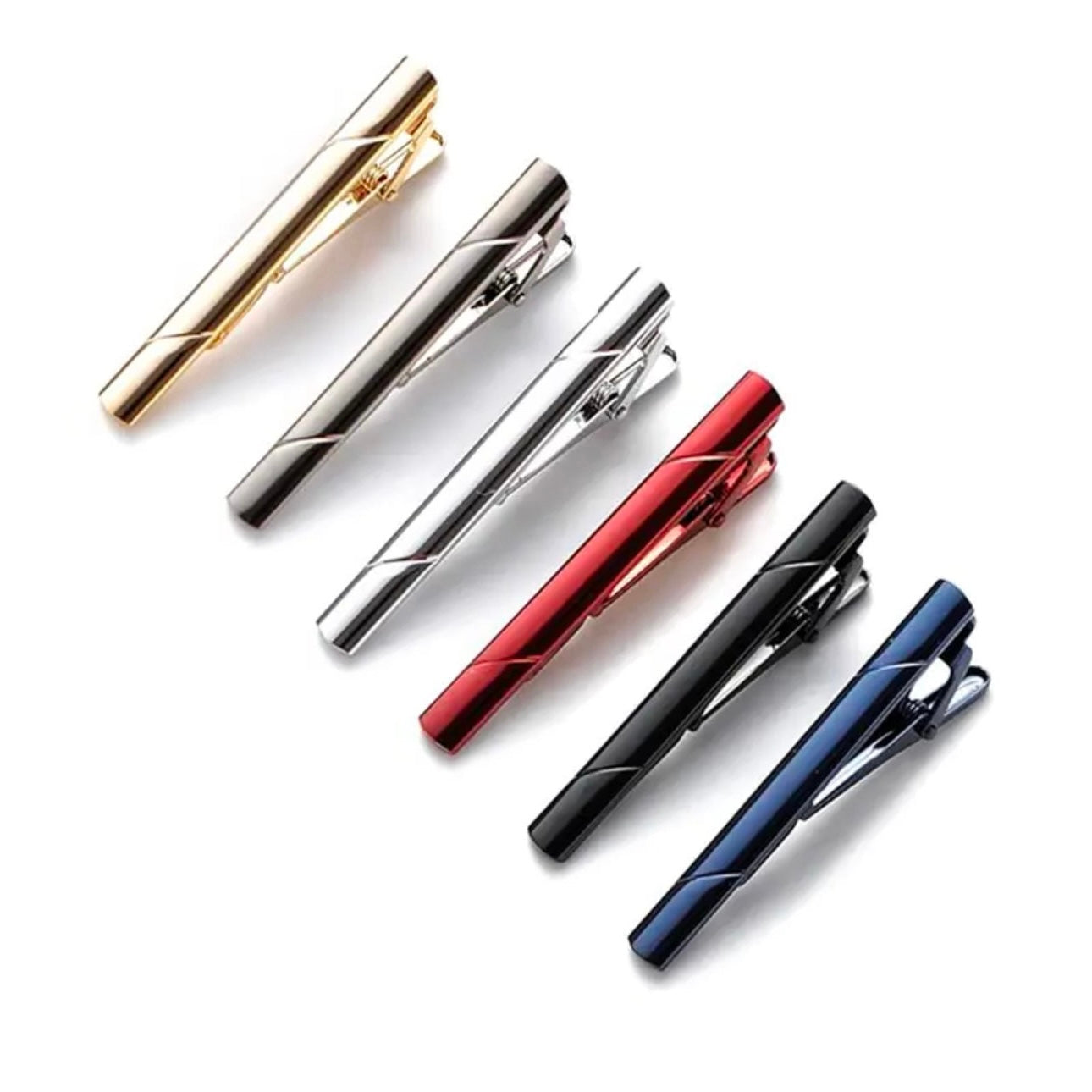 Metallic Tie Clip Gold