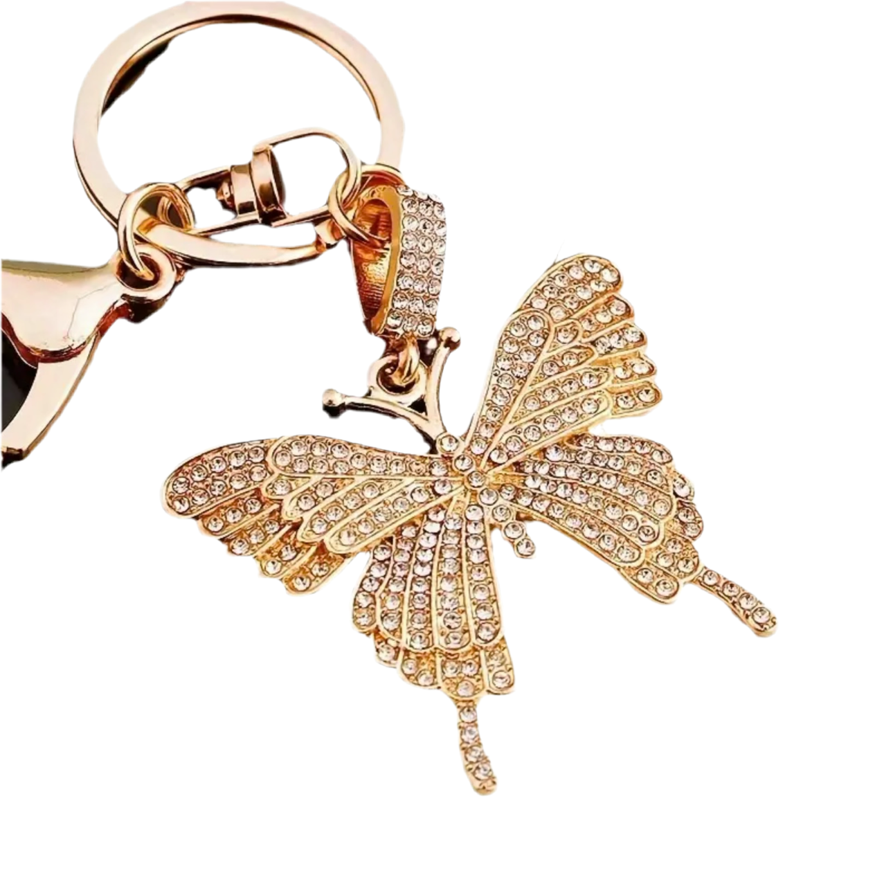 Butterfly Keychain Purse Charm