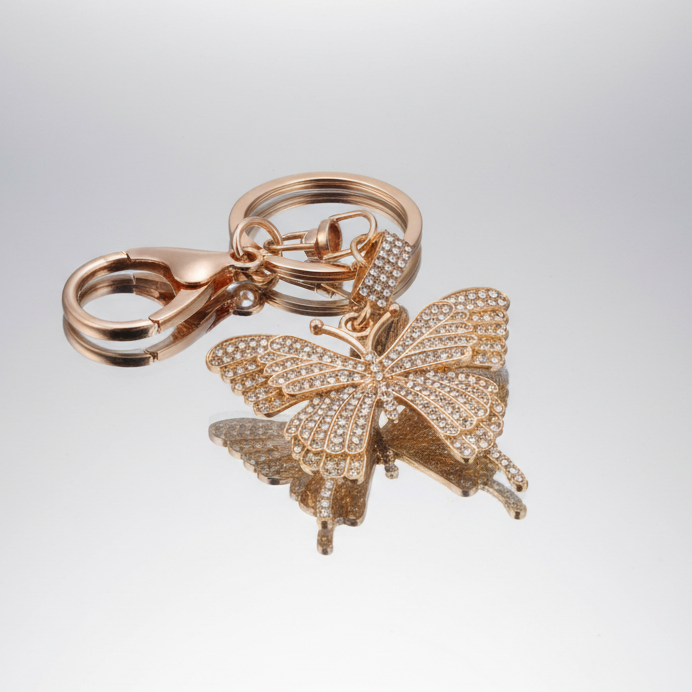 Butterfly Keychain Purse Charm