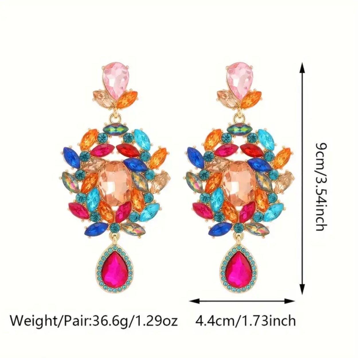 Champagne Gold Earrings