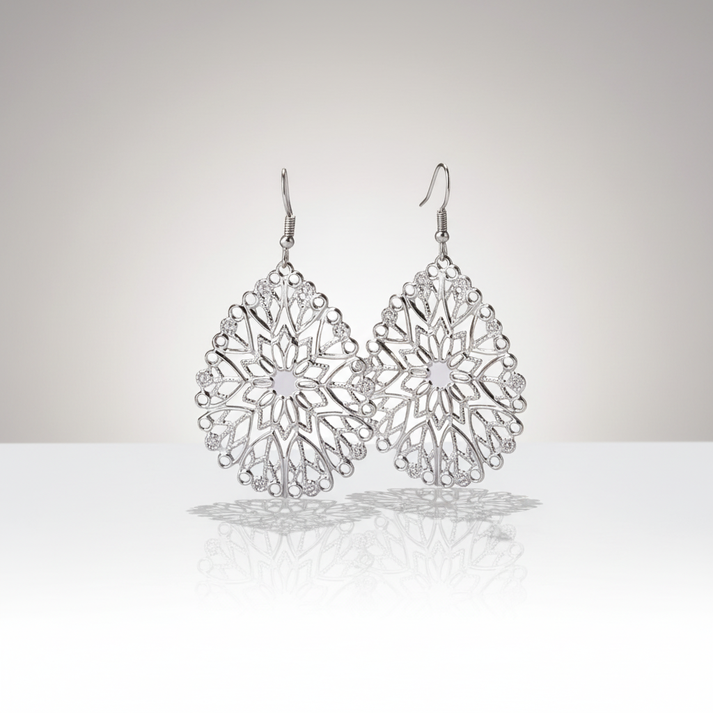 Filigree Gold Earrings