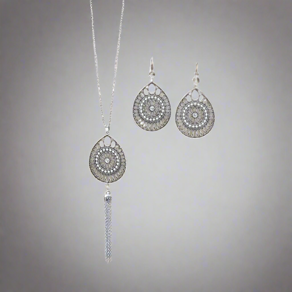 Boho Pearl Jewelry Set