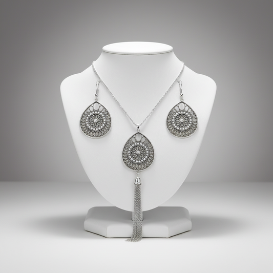 Boho Pearl Jewelry Set