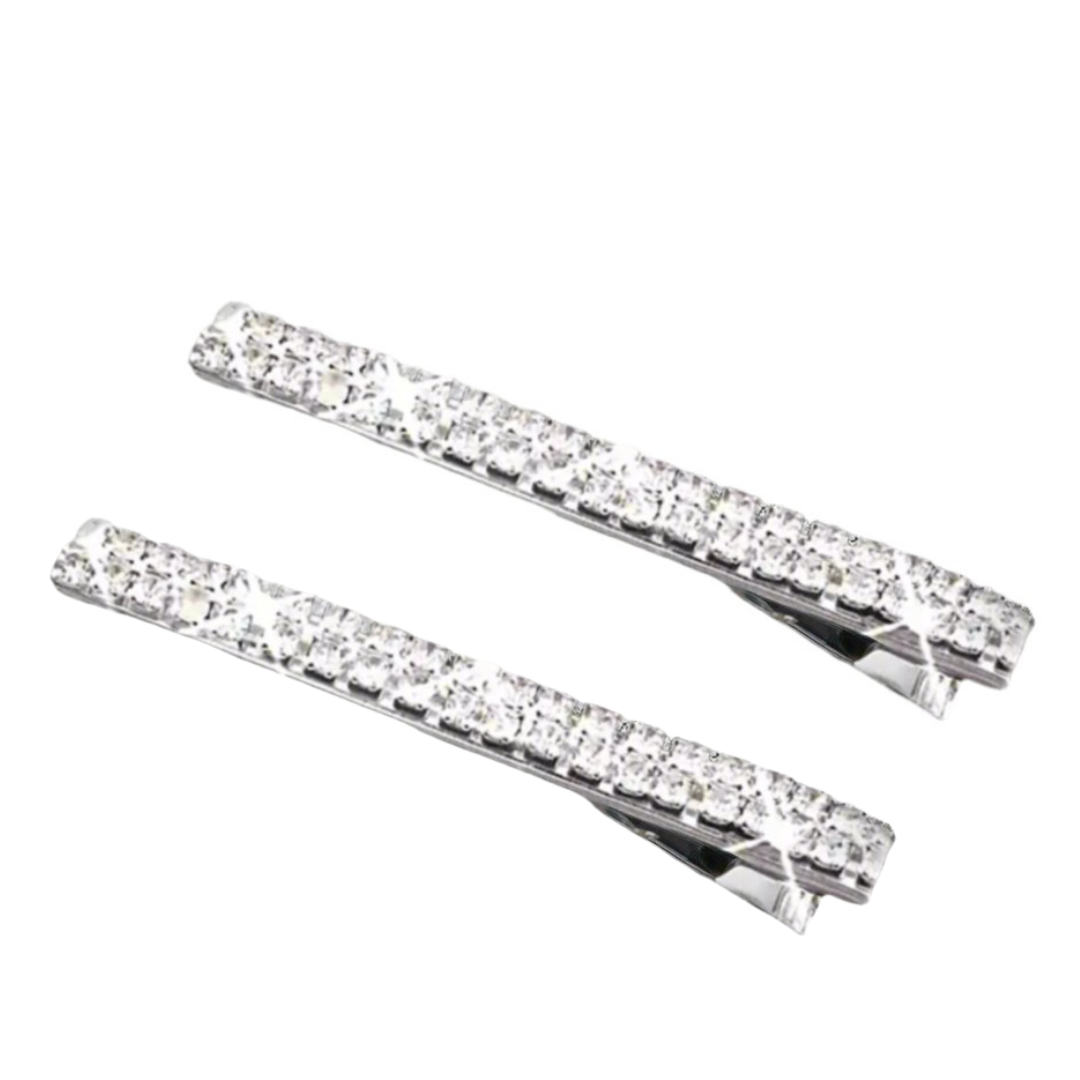 Rhinestone Hair Clips
